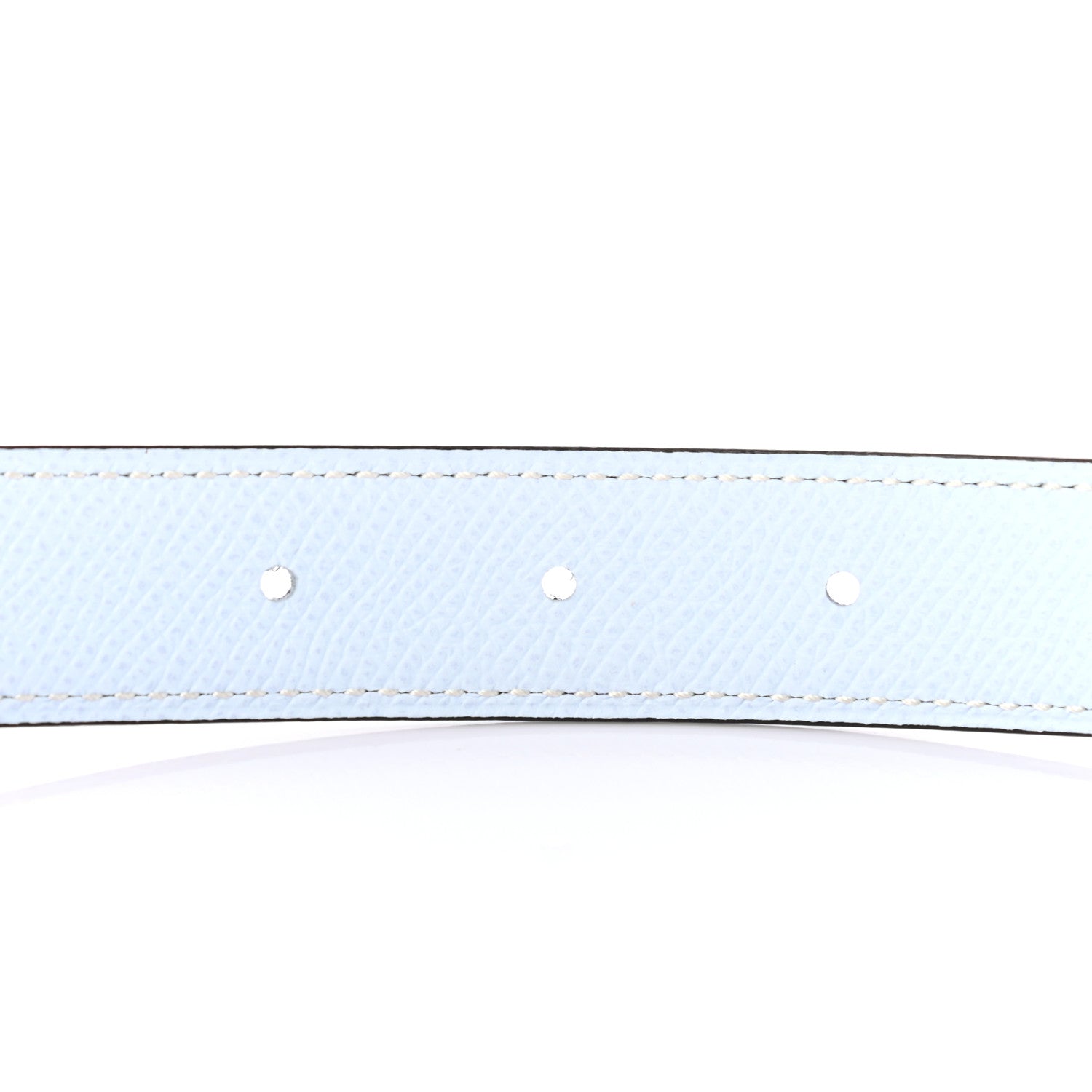Hermes Swift Epsom 24mm H Belt 80 Bleu Saphir Bleu Brume 5 of 5