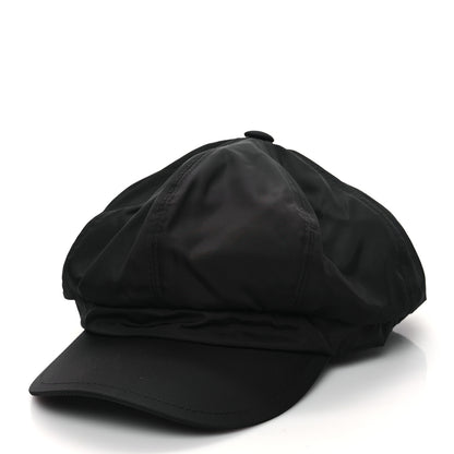 Prada Re-Nylon Newsboy Hat M Black 1 of 8