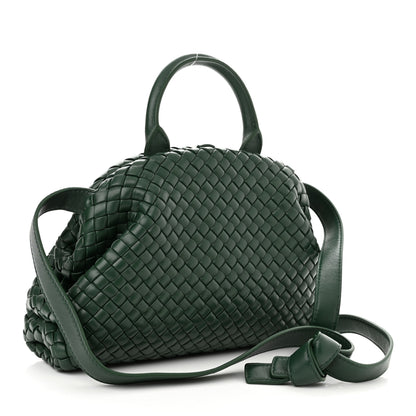 Bottega Veneta Nappa Intrecciato Small Handle Bag Raintree 3 of 9