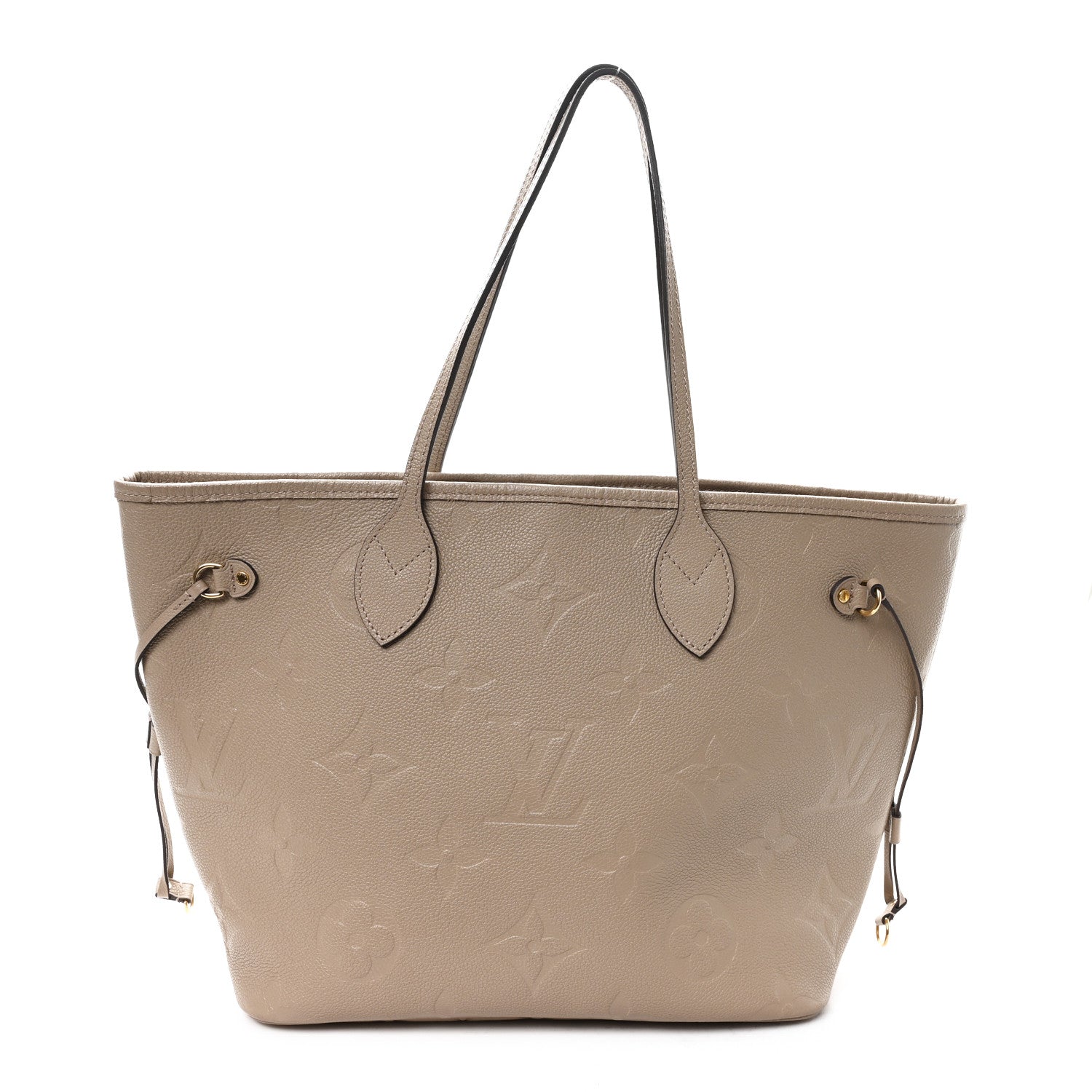 Louis Vuitton Empreinte Monogram Giant Neverfull MM Tourterelle 1 of 10