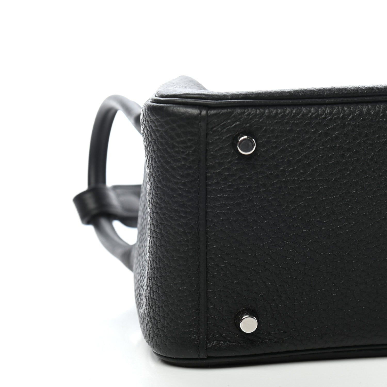 Hermes Taurillon Clemence Mini Lindy 20 Black 8 of 9