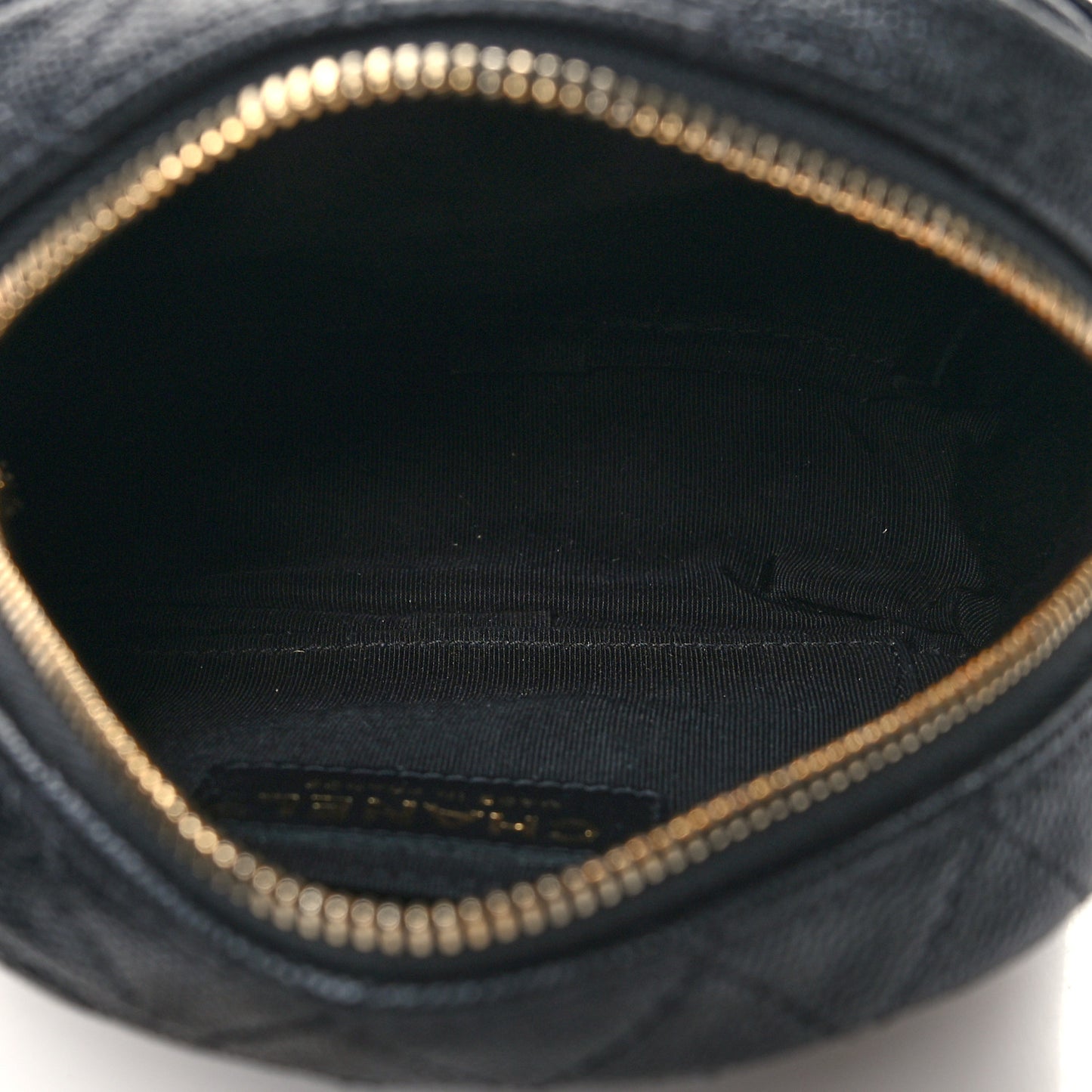 Caviar Quilted CC Day Camera Case Black