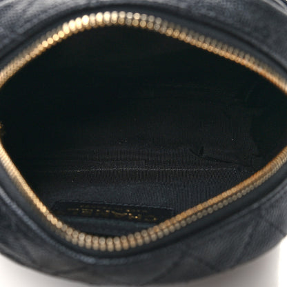 Chanel Caviar Quilted CC Day Camera Case Black 5 of 11