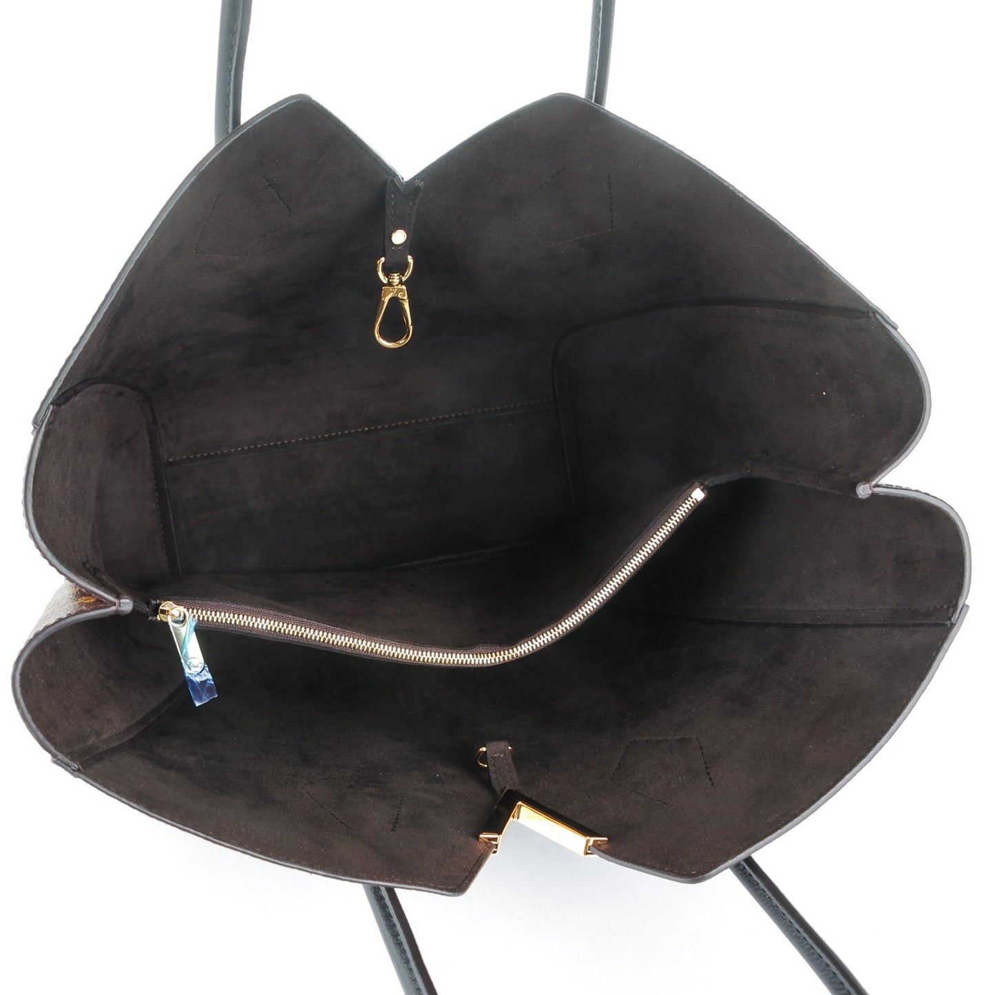 Calfskin Monogram Kimono Tote Black