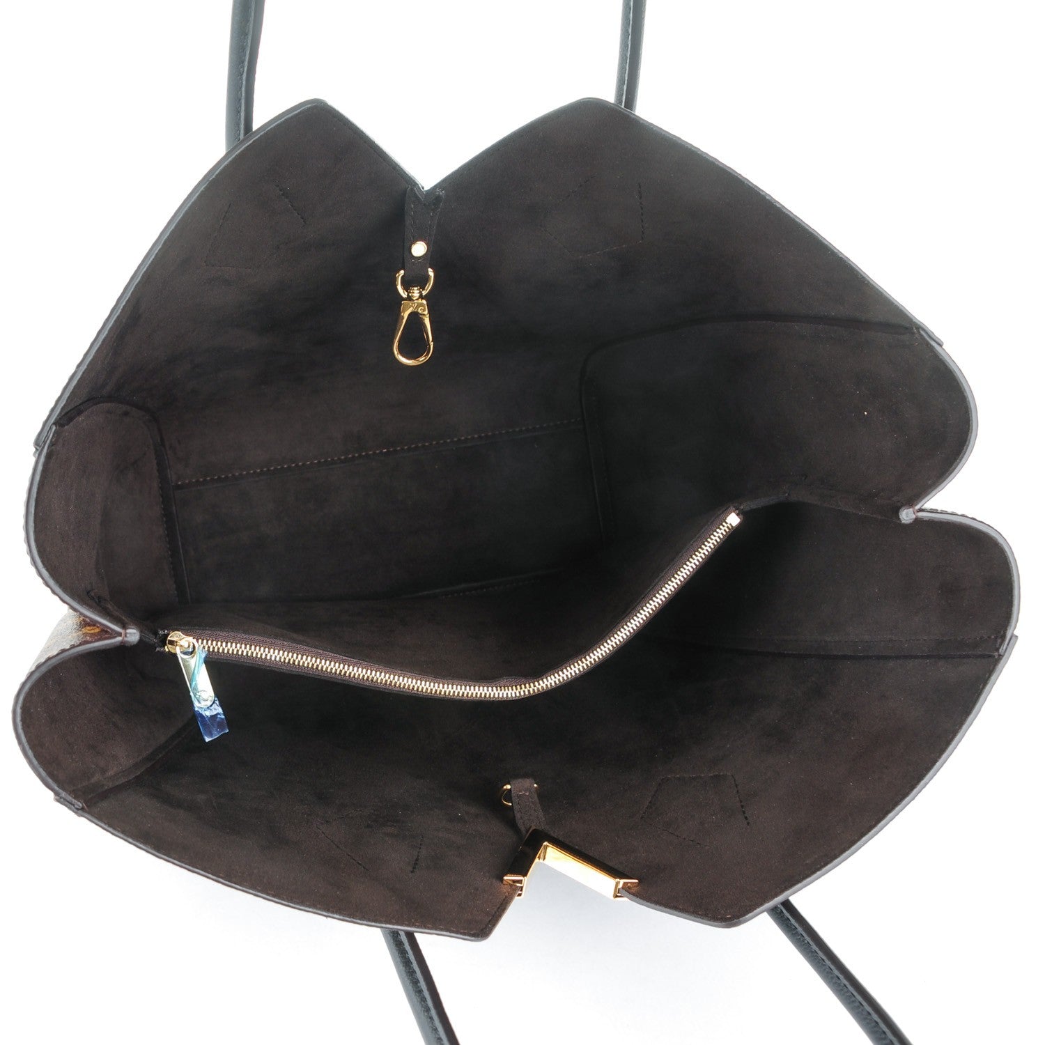 Louis Vuitton Calfskin Monogram Kimono Tote Black 5 of 7