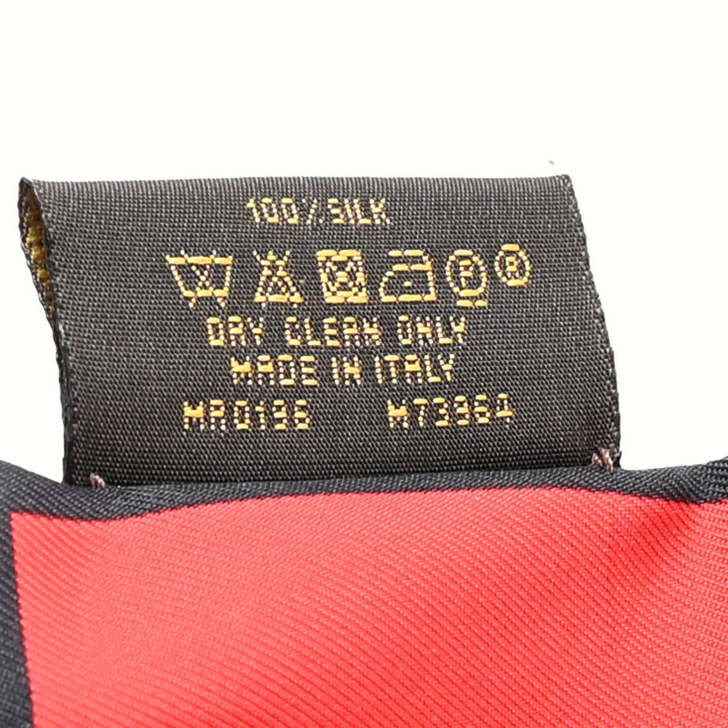 Silk Monogram Trunks Bandeau Brown