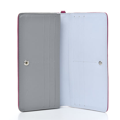Christian Dior Lambskin Cannage Rendezvous Wallet Pink 5 of 7