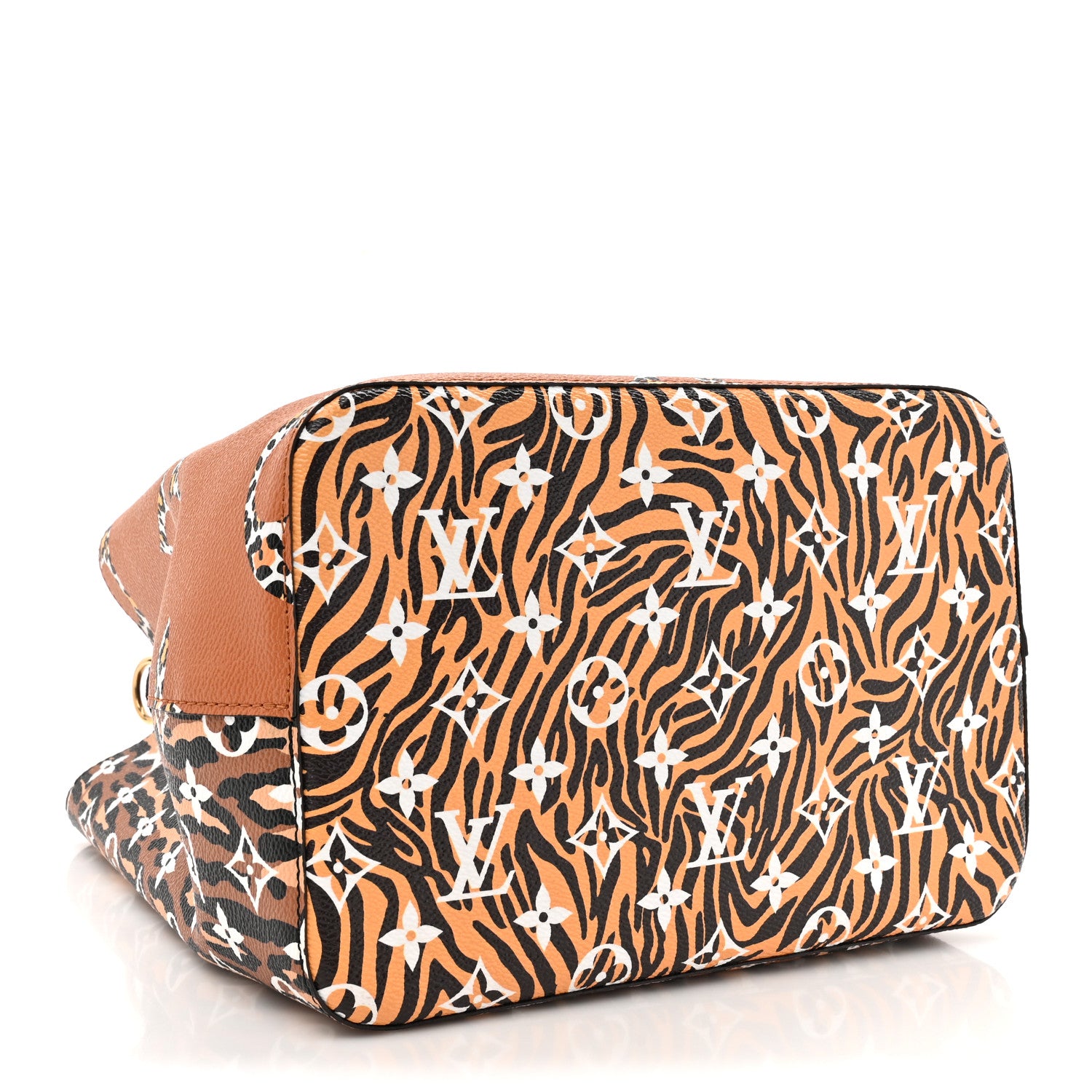 Louis Vuitton Monogram Giant Jungle NeoNoe Caramel 4 of 9