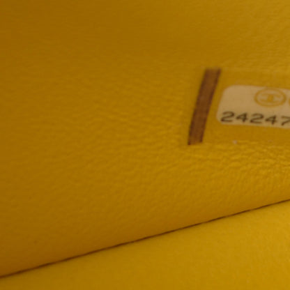 Chanel Caviar Chevron Quilted Mini Rectangular Flap Yellow 7 of 8