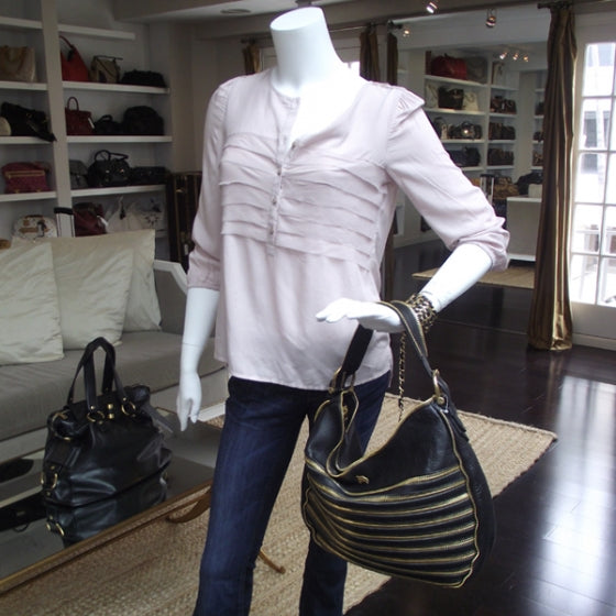 Burberry Leather Malika Zippered Hobo 2 of 10