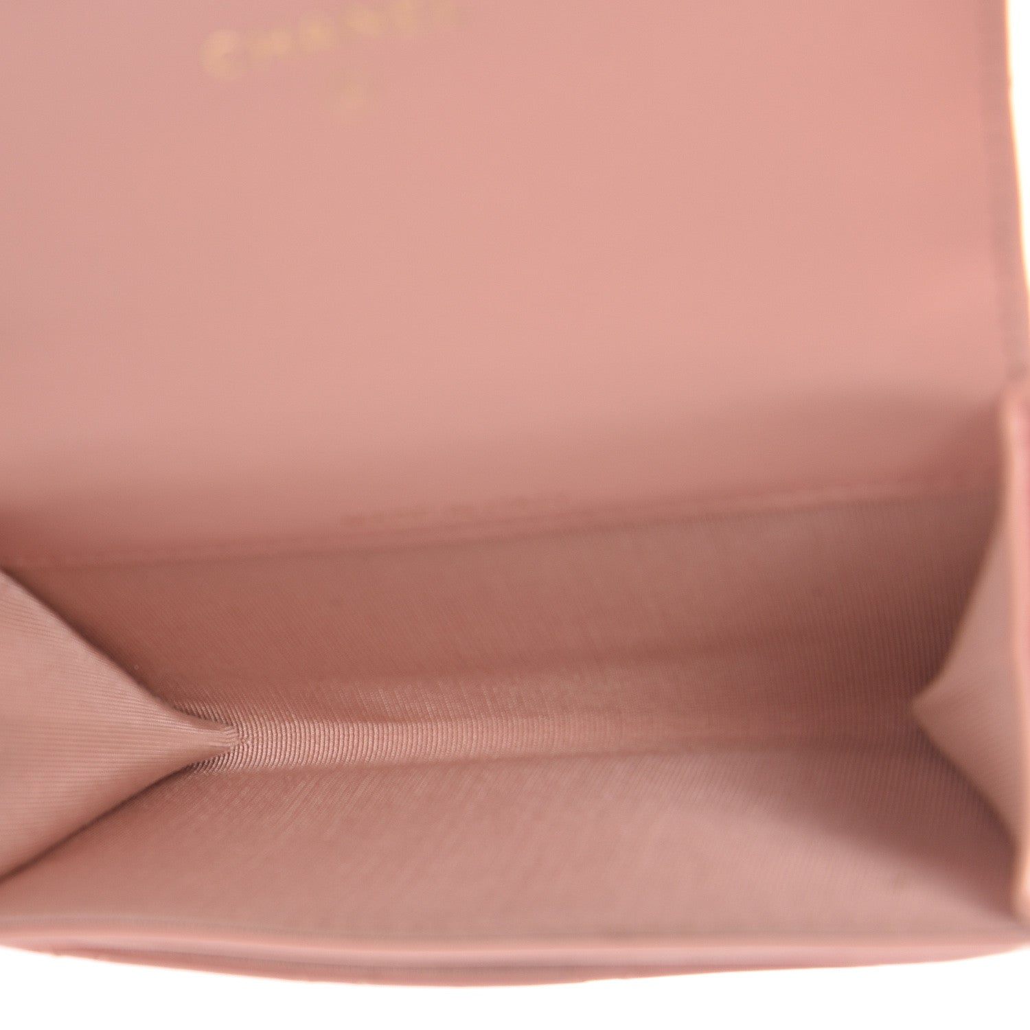 Chanel Aged Calfskin Quilted Reissue Flap Card Holder Pink 8 of 15