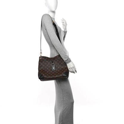 Louis Vuitton Monogram Odeon MM Black 2 of 9