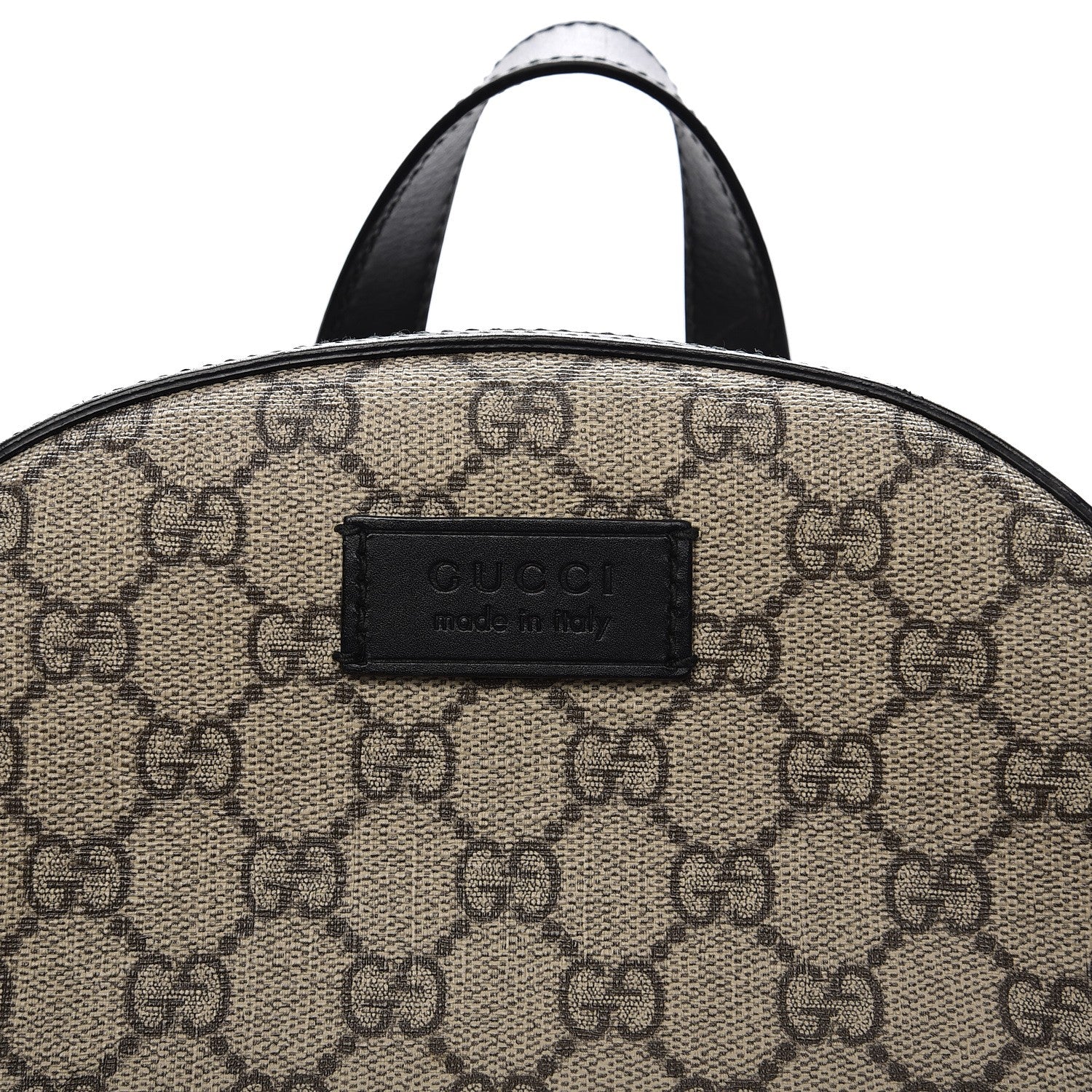 Gucci GG Supreme Monogram Small Eden Day Backpack Black 6 of 8