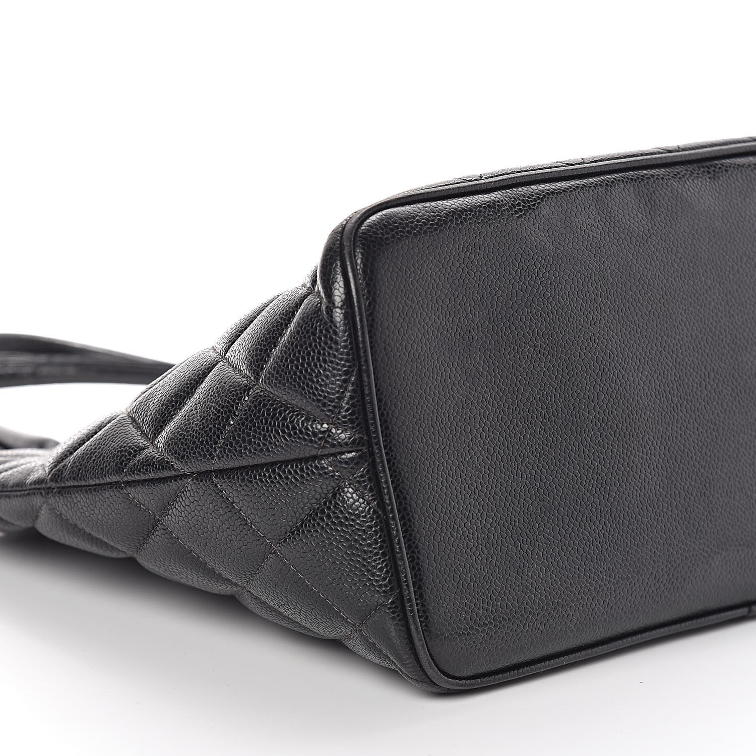 Chanel Caviar Quilted Medallion Tote Black 10 of 11