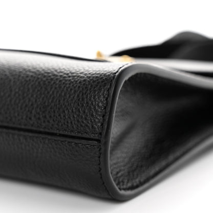 Mulberry Natural Grain Calfskin Antony Messenger Crossbody Black 9 of 11