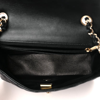 Chanel Lambskin Quilted Mini Rectangular Flap Black 5 of 9