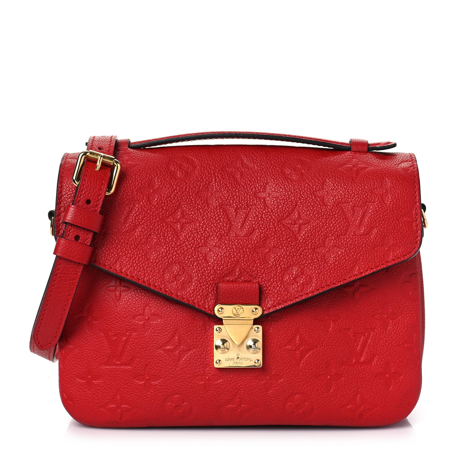 Louis Vuitton Empreinte Pochette Metis Cherry 1 of 10