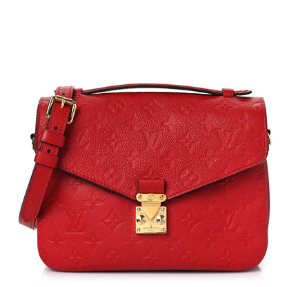 Louis Vuitton Empreinte Pochette Metis Cherry 1 of 10