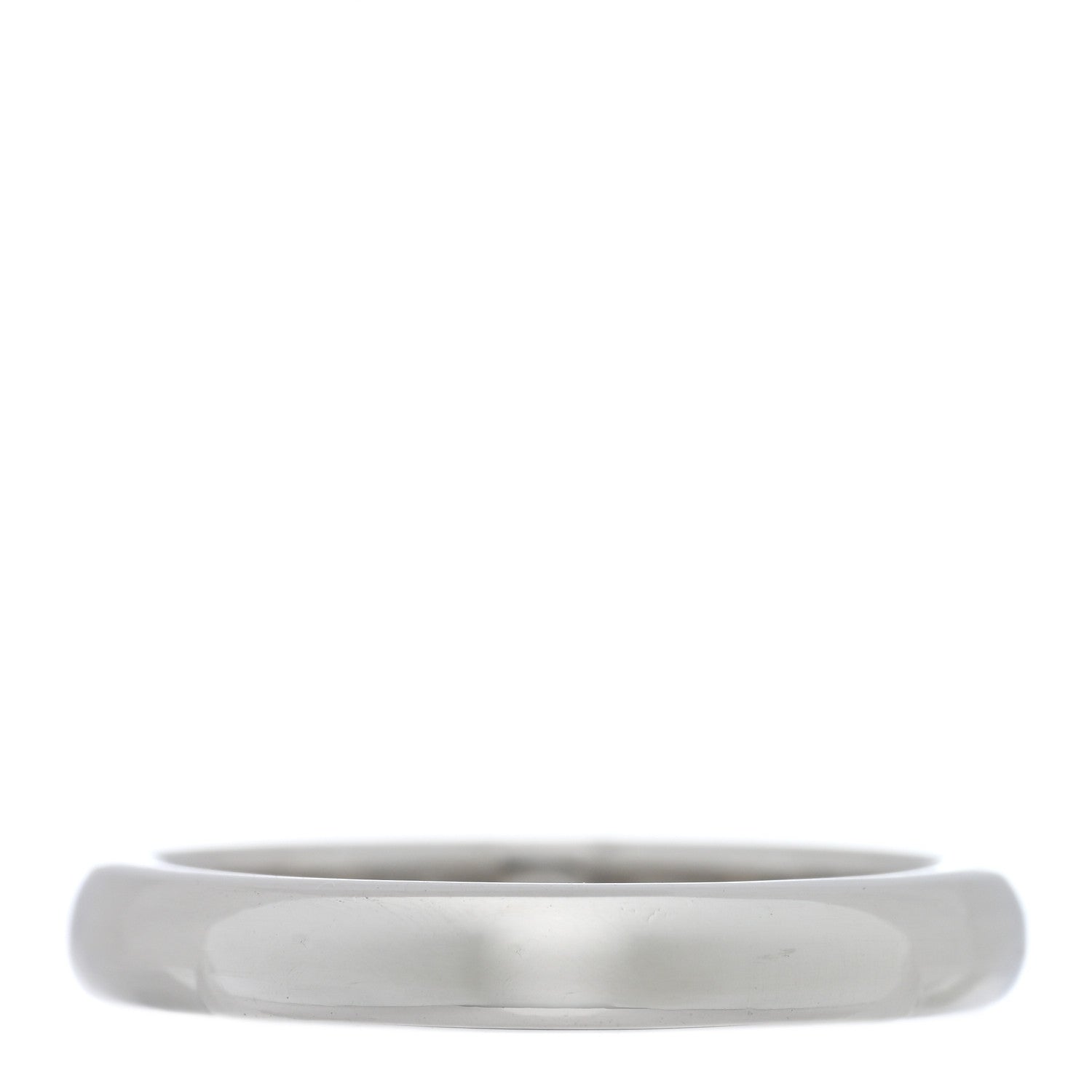 Tiffany Platinum Diamond Elsa Peretti Band Ring 45 3.5 3 of 4