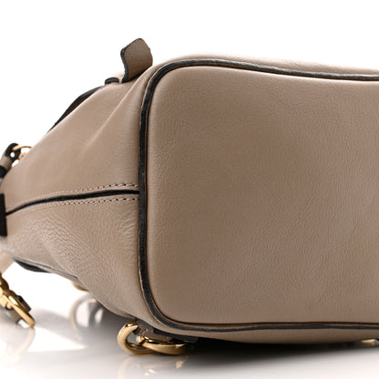 Chloe Suede Calfskin Mini Faye Backpack Motty Grey 9 of 16