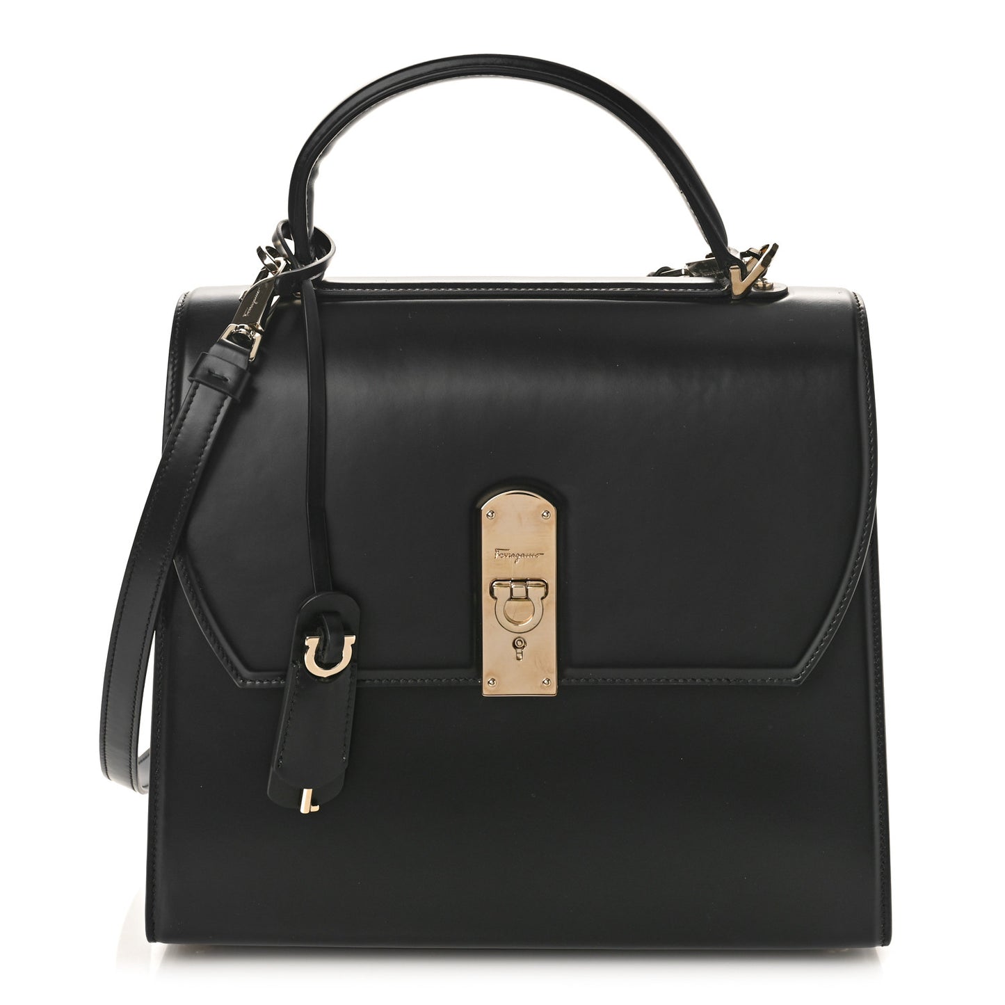 Smooth Calfskin Medium Boxyz Black