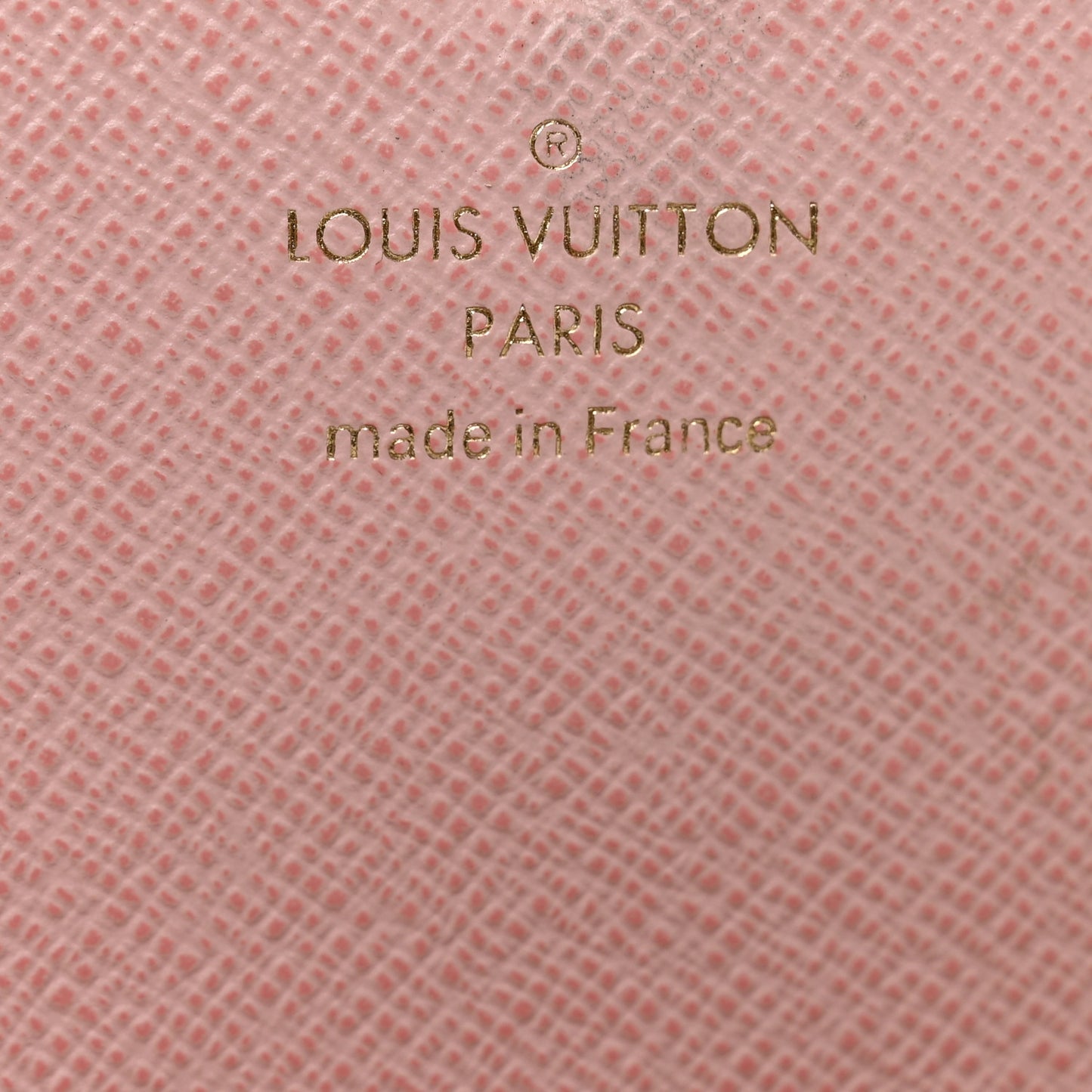 Damier Azur Emilie Wallet Rose Ballerine