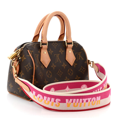 Louis Vuitton Monogram Speedy Bandouliere 20 Fuchsia 3 of 9