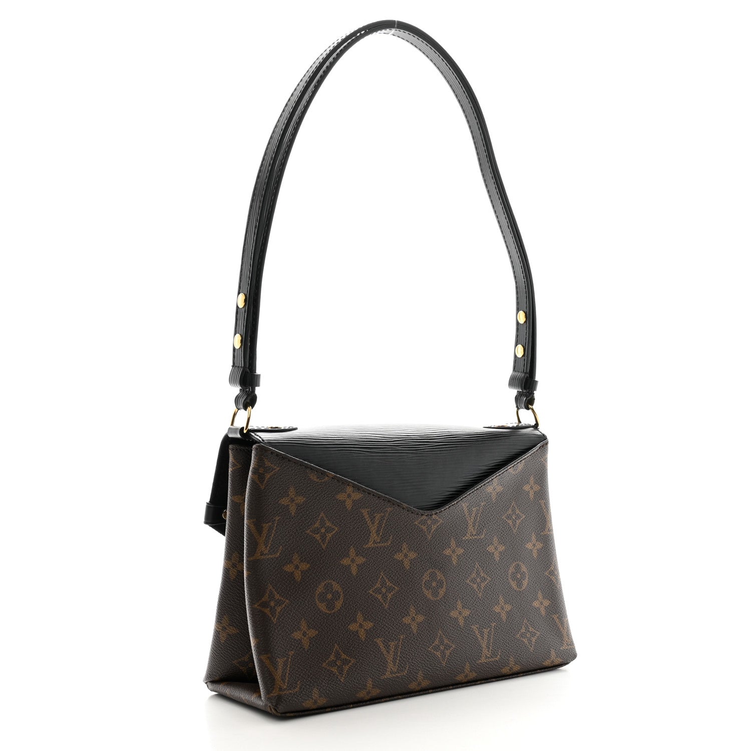 Louis Vuitton Epi Monogram Saint Michel Black 3 of 12