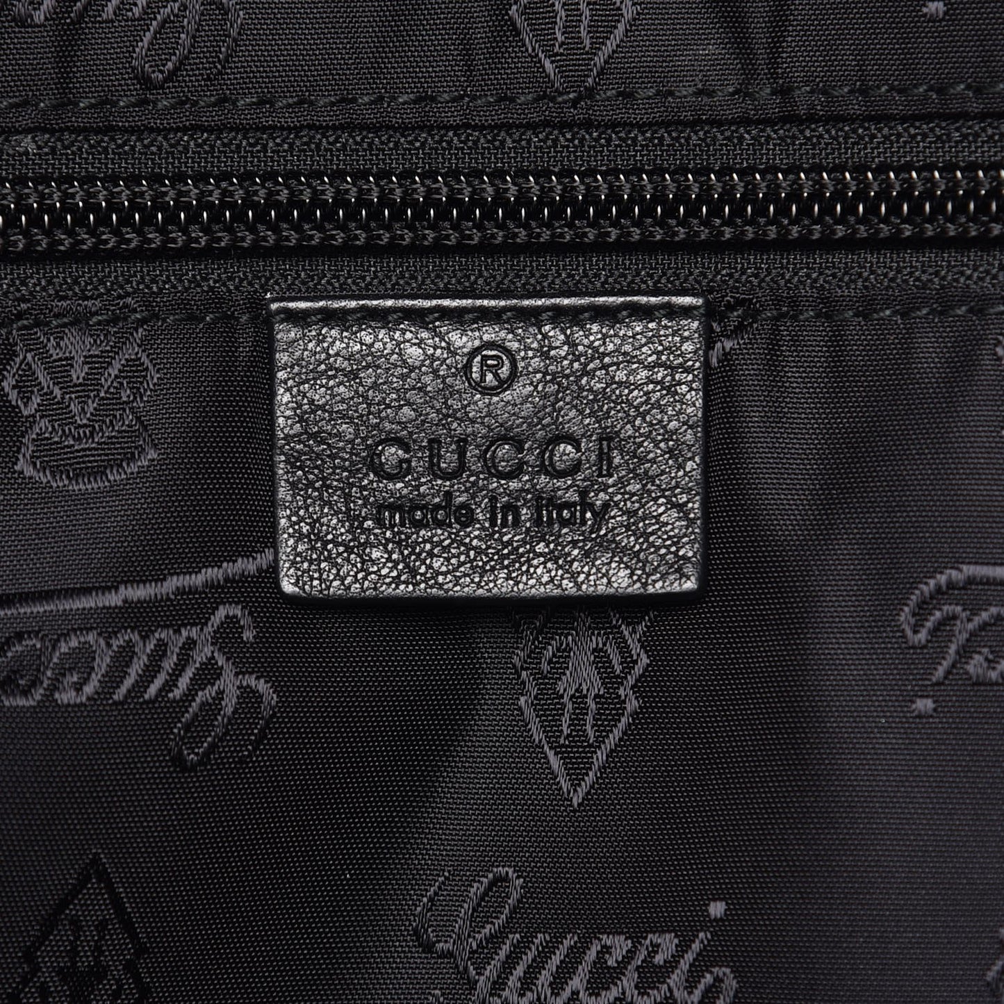 Guccissima Medium Classic Backpack Black