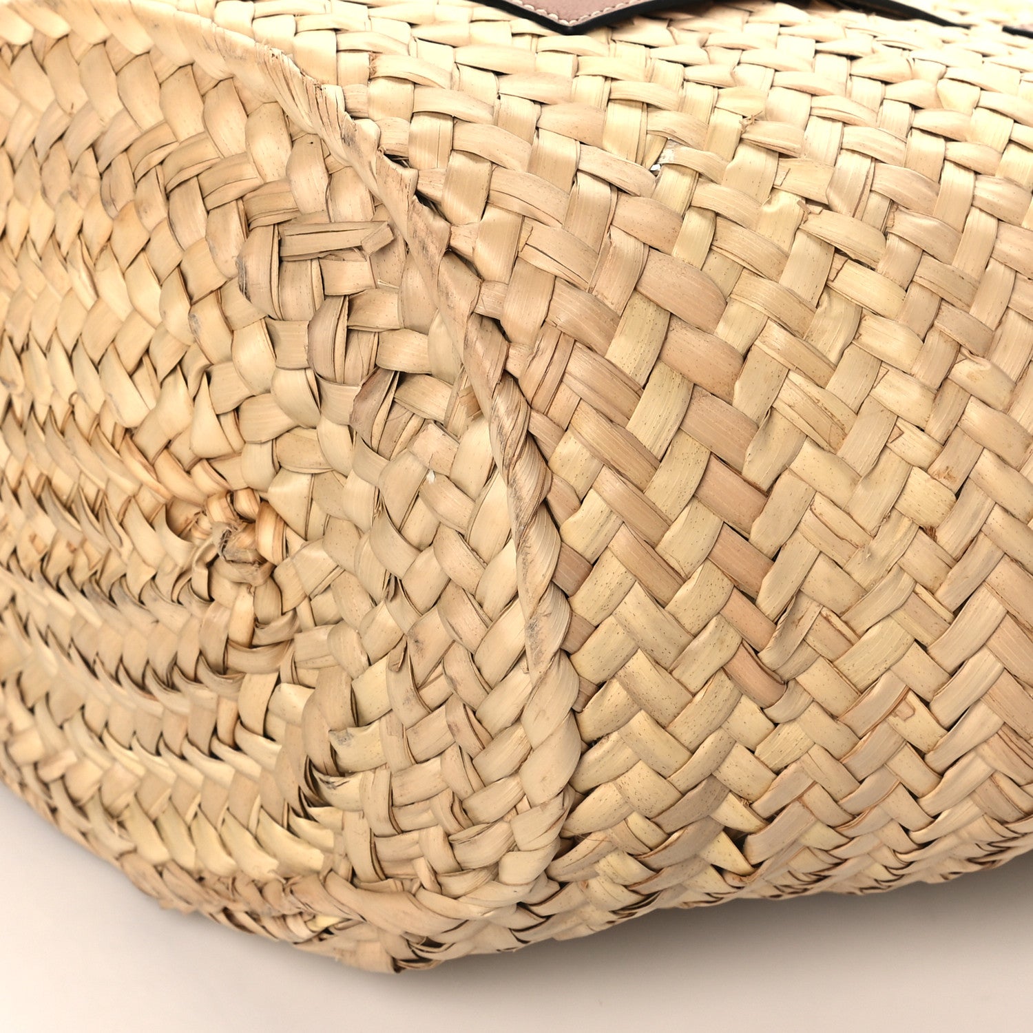 Loewe Raffia Basket Tote Bag Natural Tan 9 of 9