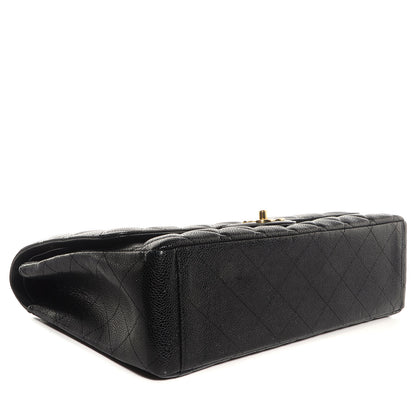 Chanel Caviar Quilted Maxi Double Flap Black 4 of 10