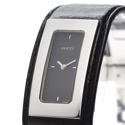 Gucci Stainless Steel Calfskin 18mm 7800S Quartz Watch Black 11 of 11