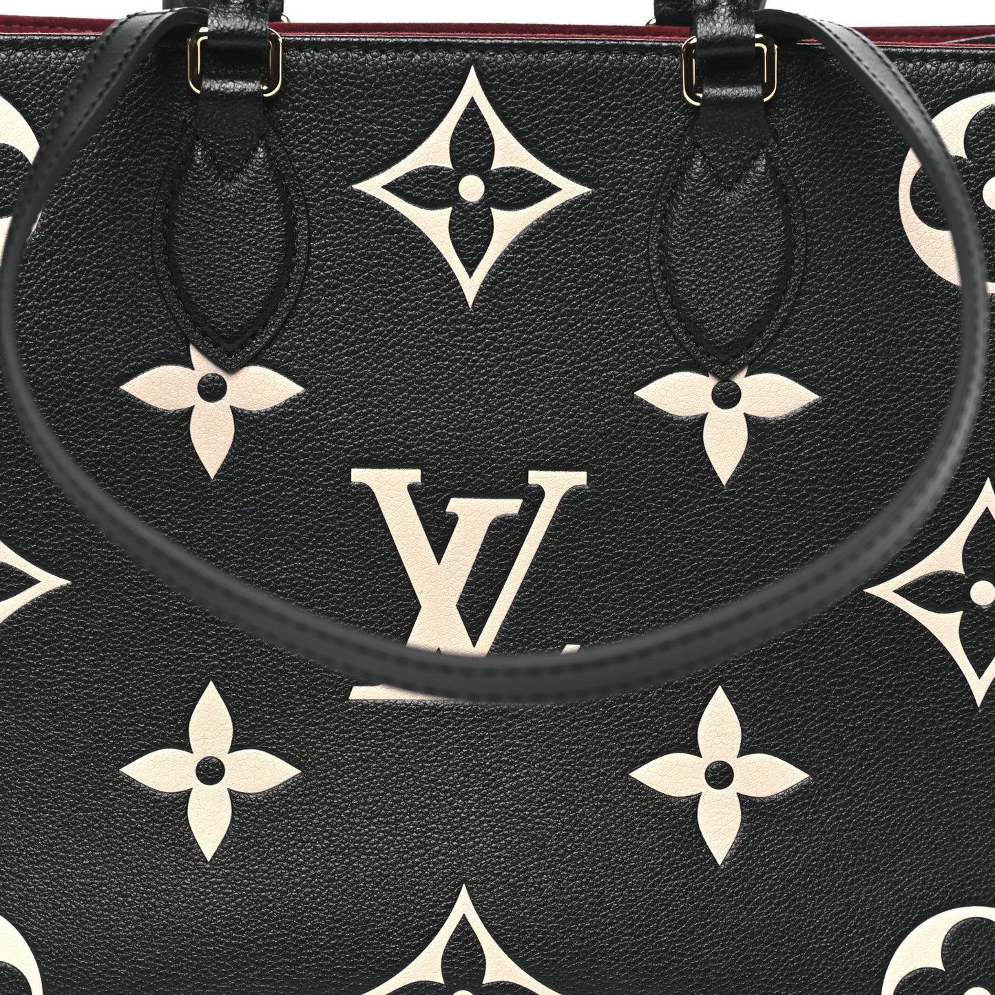 Empreinte Monogram Giant Onthego MM Black Beige