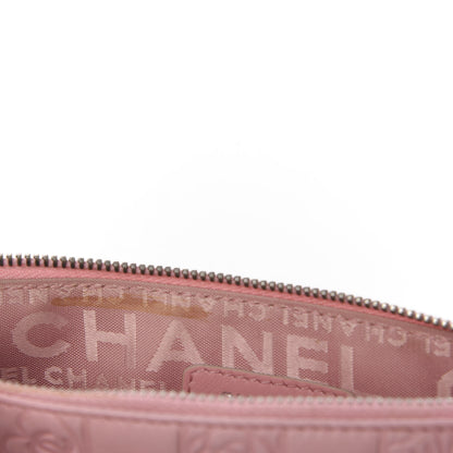 Chanel Lambskin Precious Symbols Pochette Pink 11 of 14
