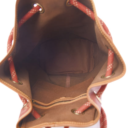 Louis Vuitton Canvas Americas Cup 1995 Saint Tropez Drawstring Bag Red 4 of 9