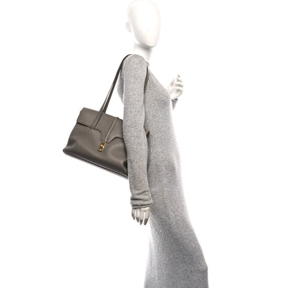 Celine Supple Grained Calfskin Medium Soft 16 Bag Pebble 2 of 9
