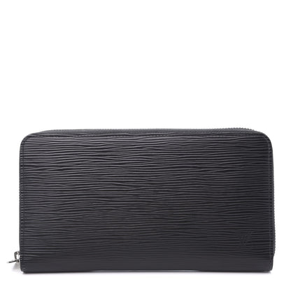Louis Vuitton Epi Zippy Organizer Wallet Black 1 of 11
