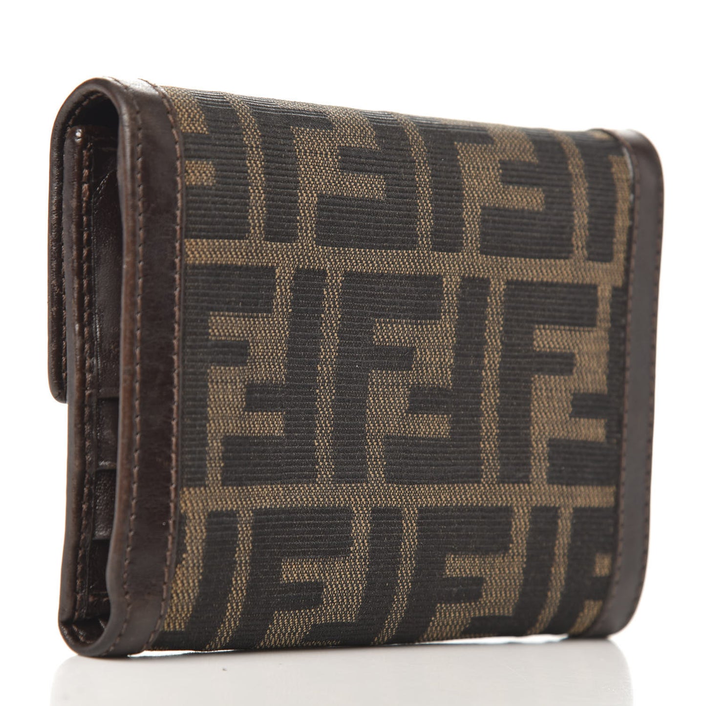 Zucca Compact Wallet Tobacco