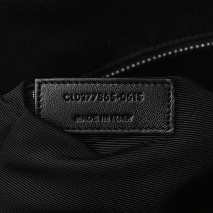 Saint Laurent Grain de Poudre Medium Museum Briefcase Black 7 of 10