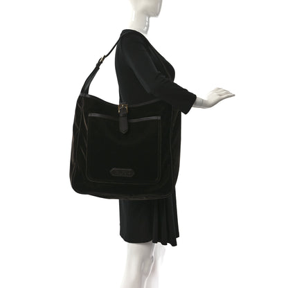Tom Ford Velvet Calfskin Tote Bag Black 2 of 10