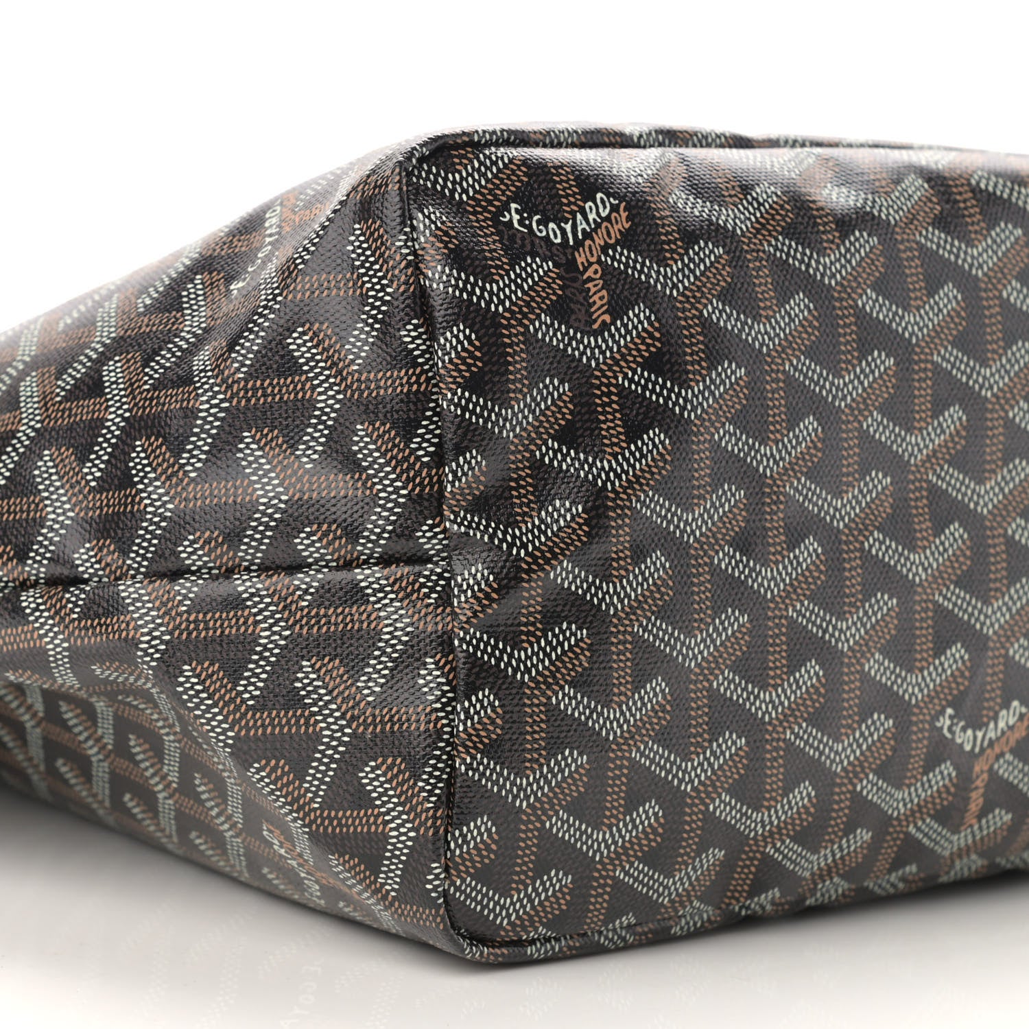 Goyard Goyardine Saint Louis PM Black Gold 10 of 11