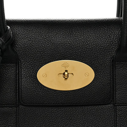 Mulberry Small Classic Grain Bayswater Black 7 of 9