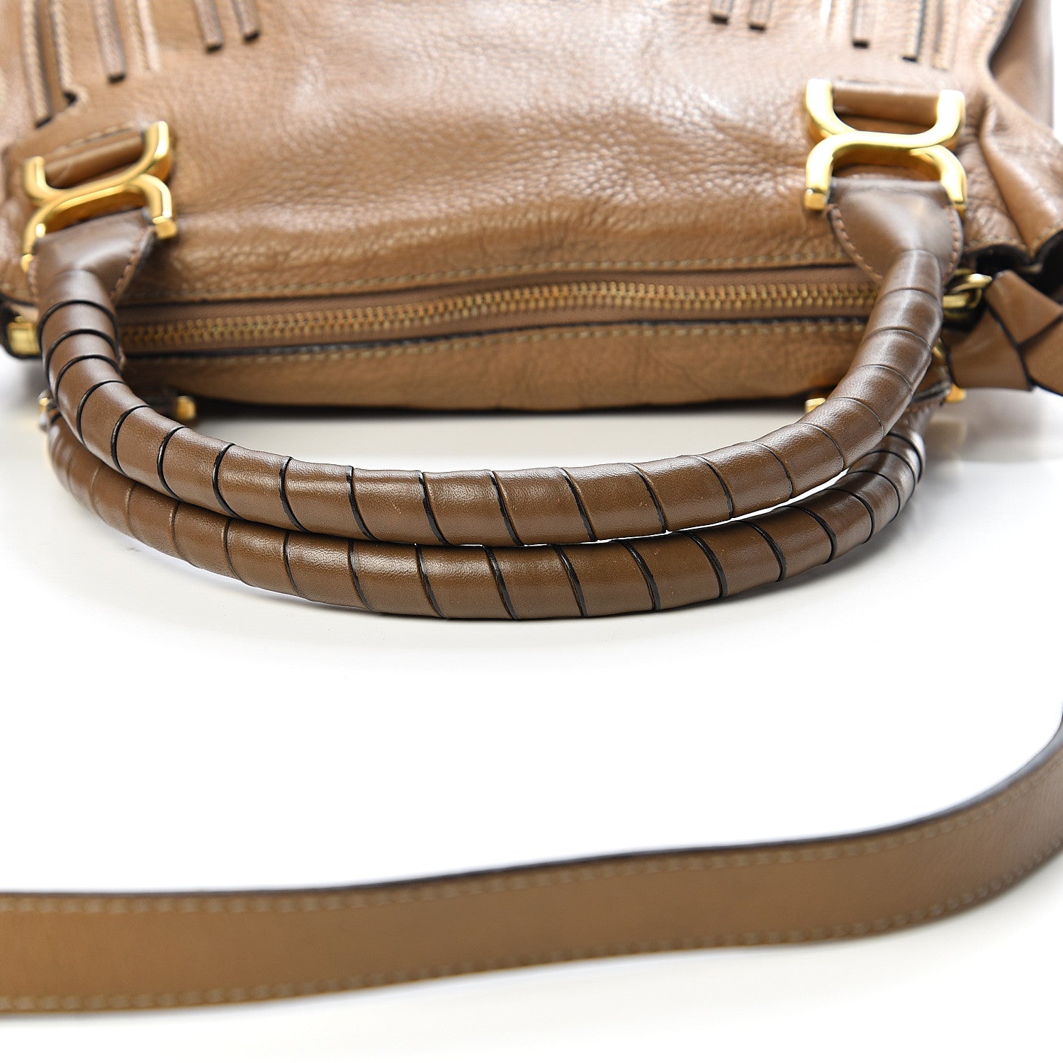 Chloe Calfskin Small Marcie Satchel Nut 7 of 15