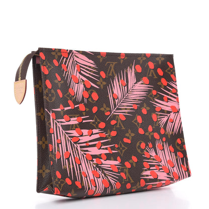 Louis Vuitton Monogram Jungle Dots Toiletry Pouch 26 Sugar Pink Poppy 3 of 9