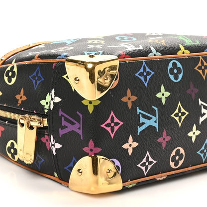 Louis Vuitton Monogram Multicolor Trouville Black 8 of 9
