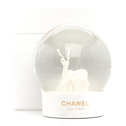 Chanel Glass Joaillerie Deer Christmas Snow Globe 7 of 7