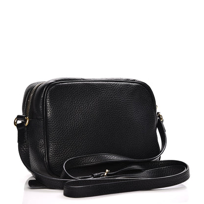 Gucci Pebbled Calfskin Small Soho Disco Bag Black 4 of 11