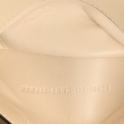 Fendi Vitello King Ceylon Woven Baguette White Ice 6 of 10