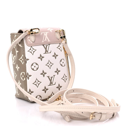 Louis Vuitton Empreinte Monogram Spring in the City Tiny Backpack Kaki Beige Cream 3 of 8