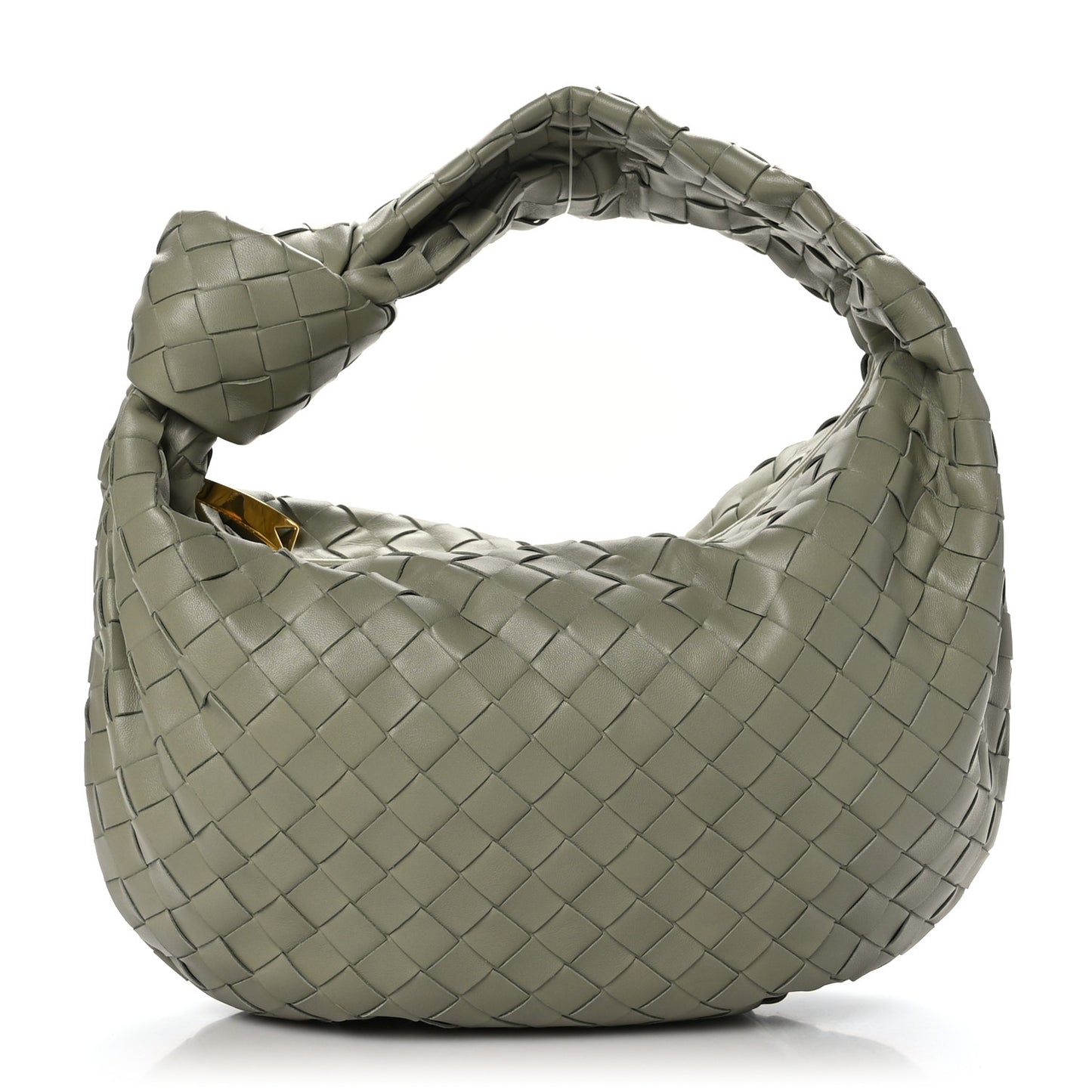 Nappa Intrecciato Teen Jodie Hobo Travertine